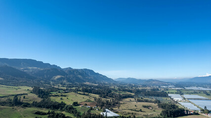 View of the mountains