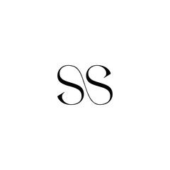 SS logo. S S design. White SS letter. SS, S S letter logo SET design. Initial letter SS linked circle uppercase monogram logo. S S letter logo SET vector design. SS letter logo design five style.	
