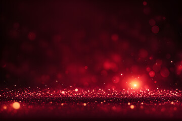Maroon glow particle