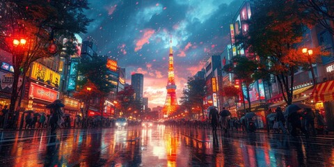 Anime in Tokyo
