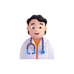 Fototapeta premium Health Worker: Light Skin Tone