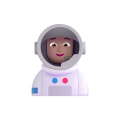 Astronaut: Medium Skin Tone