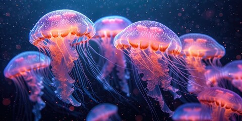Jellyfish Transparent Ethereality