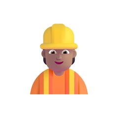 Construction Worker: Medium Skin Tone