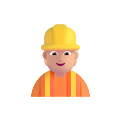 Construction Worker: Medium-Light Skin Tone