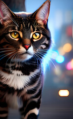 Paws of Valor: Illustrated Tales of Warrior Cats made with Generative AI