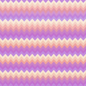 Blue waves zig zag seamless background texture. Popular zigzag pastel chevron pattern on white background