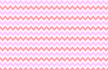 Purple waves zig zag seamless background texture. Popular zigzag pastel chevron pattern on white background
