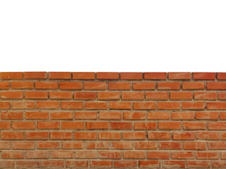 Red brick wall PNG transparent