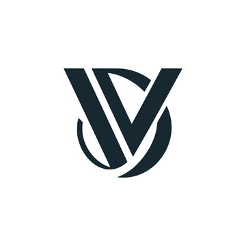 letter VD logo vector illustration template design
