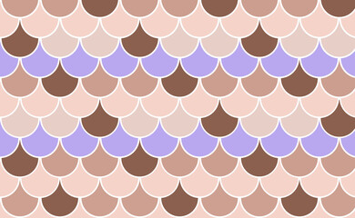 Scale Fish unicorn vivid background. Pattern skin fish. Scaled dragon underwater sea texture. Shape print snake. Fish scale element. © Tanita