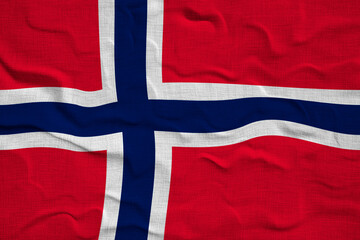 Fototapeta premium National flag of Norway. Background with flag of Norway