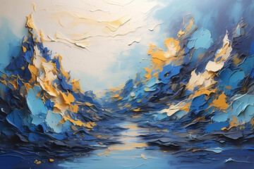 oil painting style abstract background