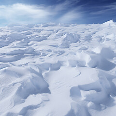 Obraz premium Snow pile texture
