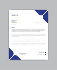 company letterhead design template.