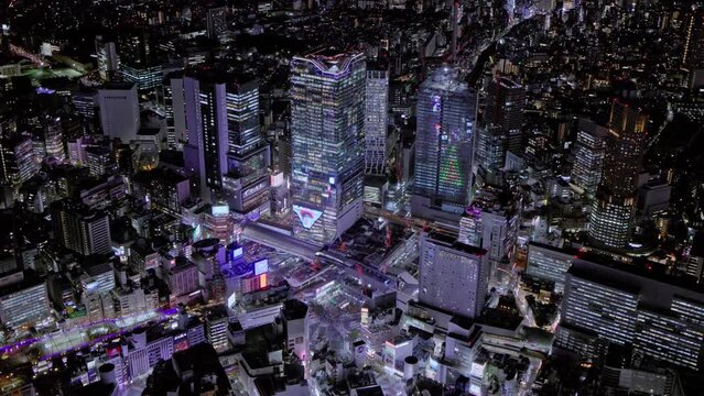 東京夜景空撮
