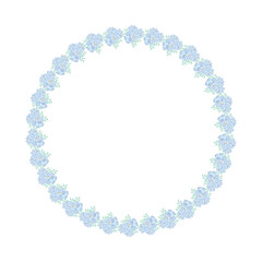 Elegant Pink Flower Frame