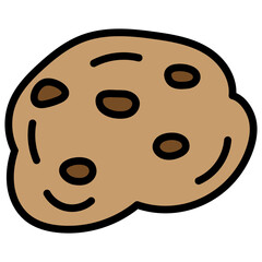 illustration of a cookie