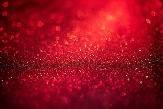 Bokeh abstraction Red background image with blur, suggesting artistic concept