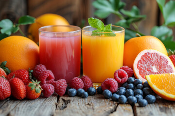 Fruit juice drinks