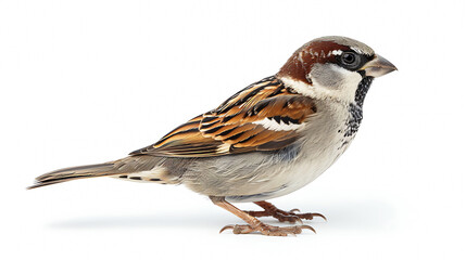 View of a Beautiful Sparrow Bird