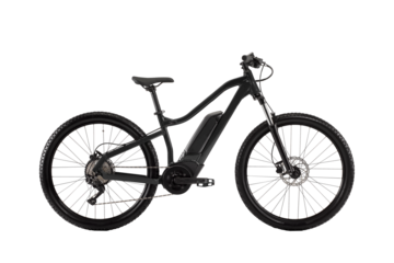 VTT électrique noir sans fond