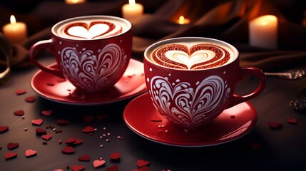 Heart Coffee Cup
