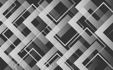 Black premium abstract background with luxury gradient geometric elements. Rich background for exclusive design.