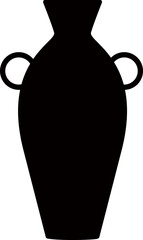 vase silhouette vector