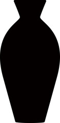 vase silhouette vector