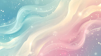 Beautiful soft pastel abstract background in a cute style decorated with dots.
