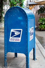 Fototapeta na wymiar Boîte à lettres United States Postal Service