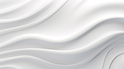 White waves pattern abstract background - ai generative