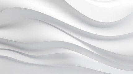 White waves pattern abstract background - ai generative