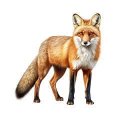 Fototapeta premium red fox vulpes 4 years old