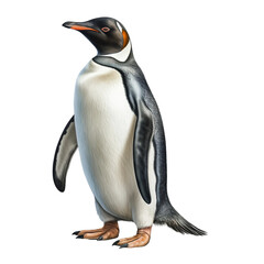 Fototapeta premium penguin isolated on white