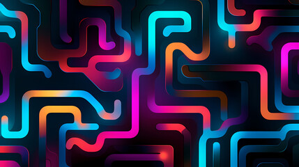 Funny doodle seamless pattern, artistic background