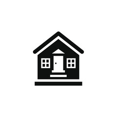 Home icon isolated on transparent background
