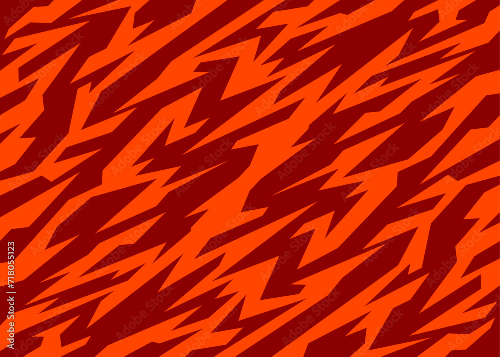 Poster abstract background with seamless rough and jagged lines pattern