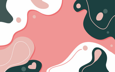 Abstract background poster. Good for fashion fabrics, postcards, email header, wallpaper, banner, events, covers, advertising, and more. Valentine's day, women's day, mother's day background.