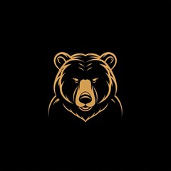 Bear Animal Colorful Symbol Art Icon Generative AI