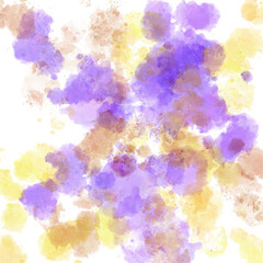 Hand-painted abstract watercolor background