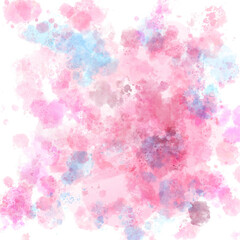 Hand-painted abstract watercolor background
