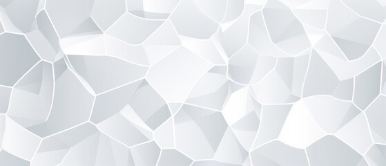 Abstract minimalistic white shapes background