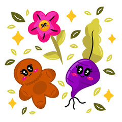 Beet Character Vector