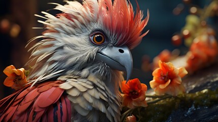 Fototapeta premium Anthropomorphic Animal Photo Generated with AI Tools
