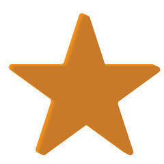 star vector logo. alone star.
