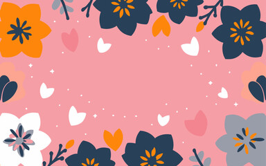 Abstract background poster. Good for fashion fabrics, postcards, email header, wallpaper, banner, events, covers, advertising, and more. Valentine's day, women's day, mother's day background.