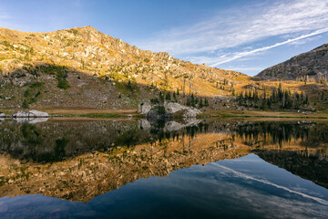 Mica Lake in the Mount Zirkel Wilderness, Colorado