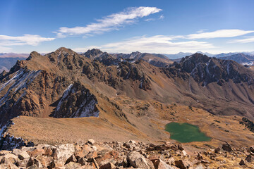 Rugged Mountain Peaks in the Eagles Nest Wilderness, Colorado